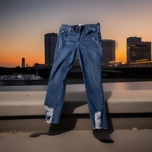 Pistola Distressed Stretchy‎ Skinny Jeans Size 30